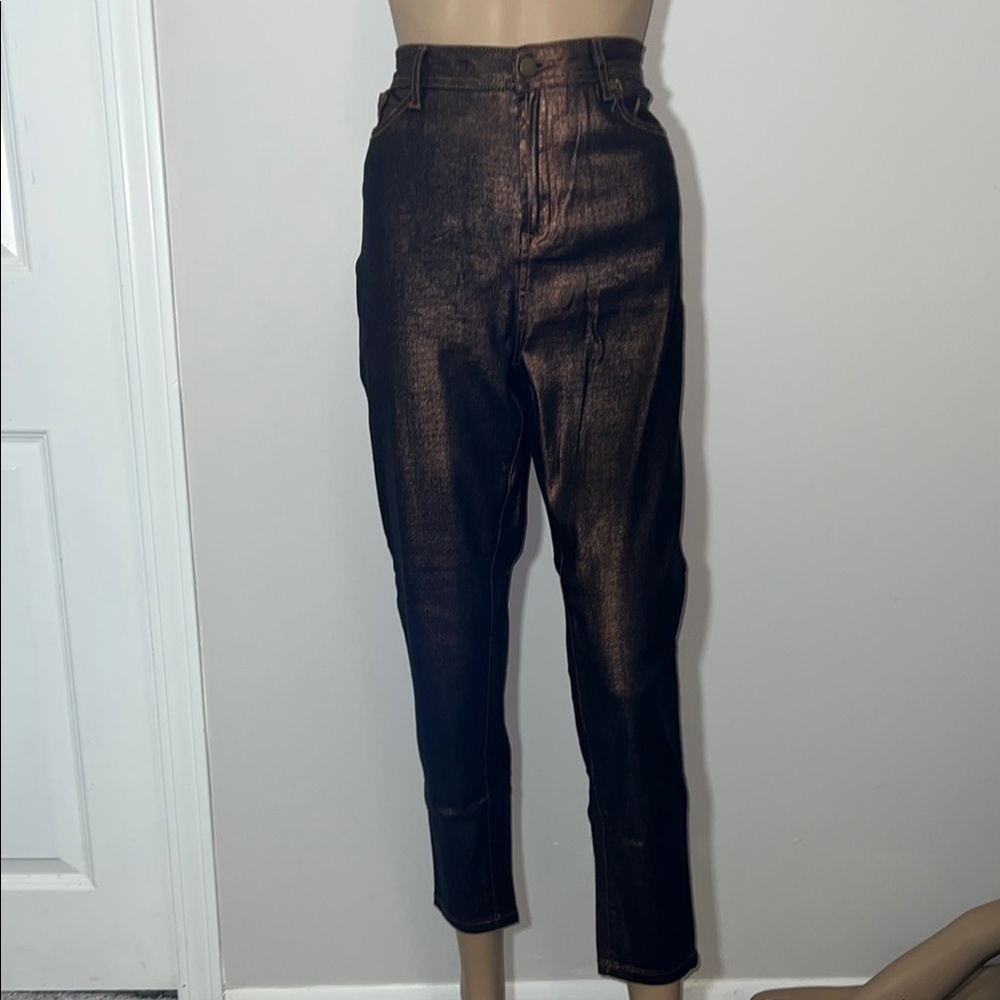 Soft Surroundings Athena Metallic Jeggings